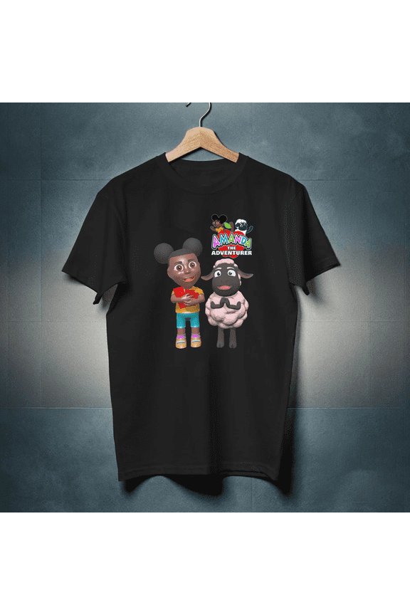 Amanda The Adventurer Wooly Unisex Softstyle T-Shirt