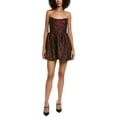 thumbnail image 1 of Amanda Uprichard womens  Addison Mini Dress, m, Red, 1 of 3