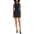 thumbnail image 1 of Amanda Uprichard womens  Andie Sheath Dress, xs, Navy, 1 of 3