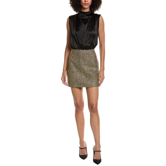 Amanda Uprichard womens  Brantley Mini Dress, m, Yellow