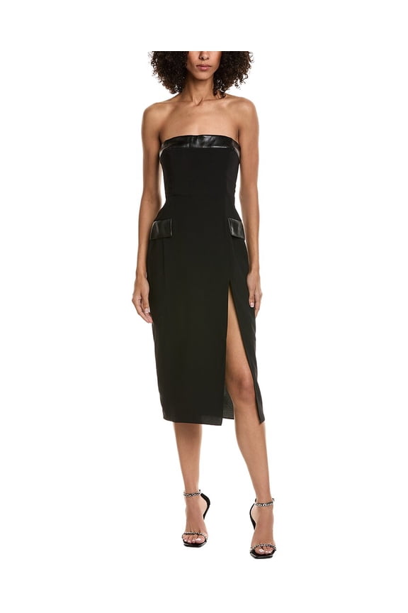 womens Cassia Dress, m, Black