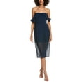 thumbnail image 1 of Amanda Uprichard womens  Darien Dress, xs, Navy, 1 of 3