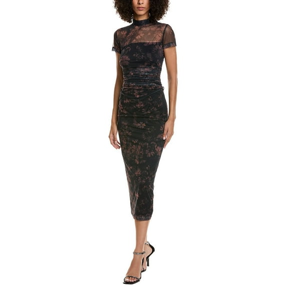 Amanda Uprichard womens Dominique Dress, s, Brown