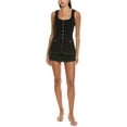 thumbnail image 1 of Amanda Uprichard womens  Kya Western Romper, xs, Black, 1 of 3