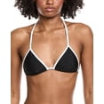 thumbnail image 1 of Amanda Uprichard womens  Sunnie Bikini Top, xs, Black, 1 of 3