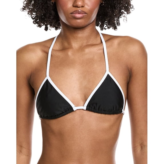 Amanda Uprichard womens Sunnie Bikini Top, xs, Black