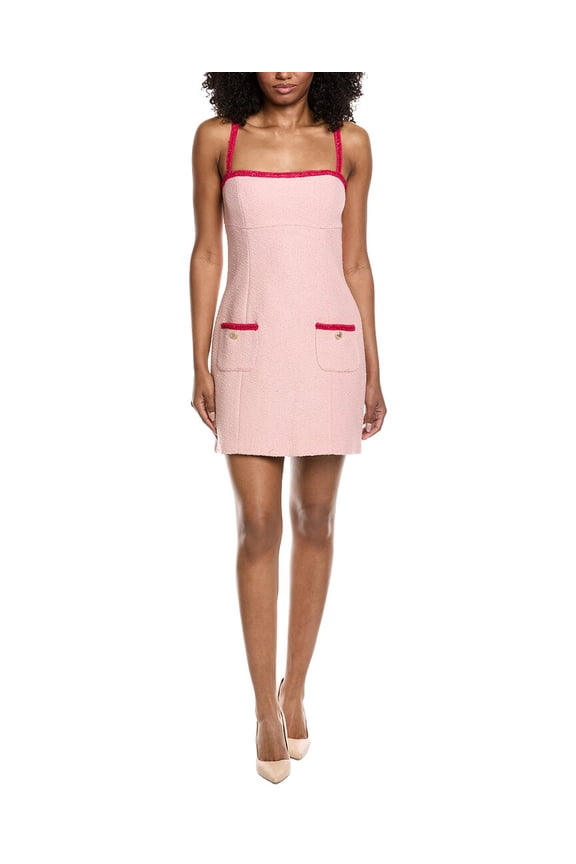 womens Windsor Mini Dress, m, Pink