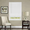 thumbnail image 1 of Anochecer Collection Cordless Vinyl 1-Inch Room Darkening Mini Blind- Pearl White - 30" x 64" (Actual Measurement 29.5, 1 of 1