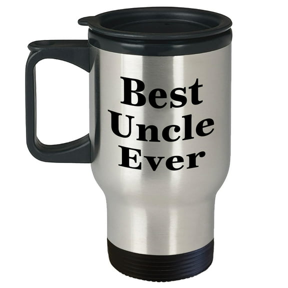 Amangny Personalized Best Uncle Ever Travel Mug Gifts for the Ultimate Graduation Gifts from Uncle to Nephew or Niece