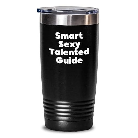 Amangny Smart Sexy Talented Guide Gifts from Family to Friends Christmas Tumbler