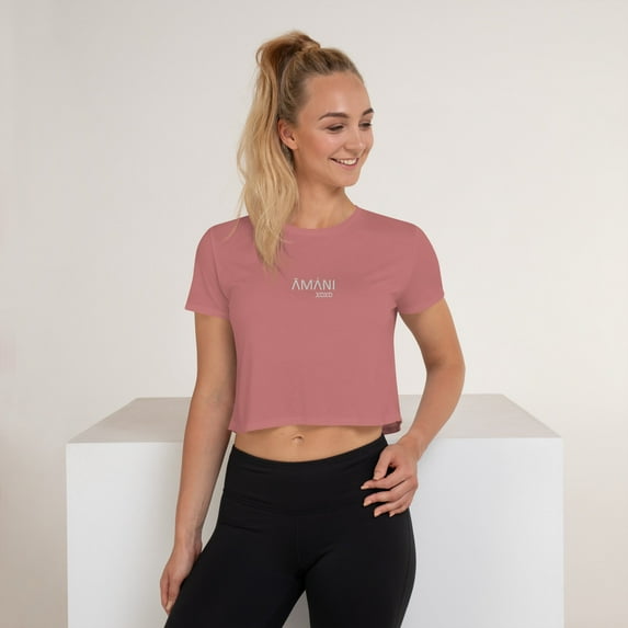 Amani-XO Light Crop Tee