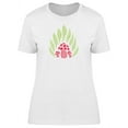 thumbnail image 1 of Amanita Mushroom Doodles Cartoon T-Shirt Women -Image by Shutterstock, Female Small, 1 of 2