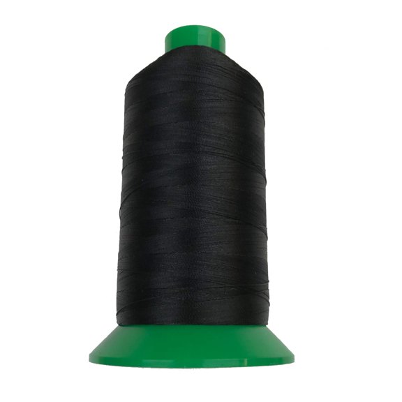 Amann Serabond Bonded Polyester Thread #92 Black 8 Oz Spool
