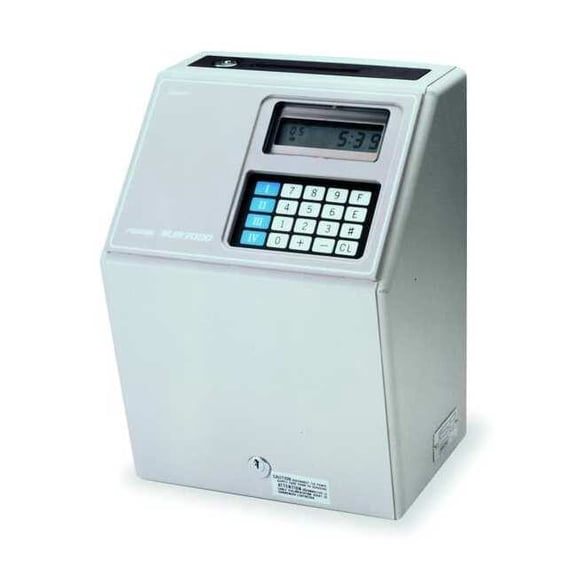 Amano Time Clock,9 1/2in,13 1/2 in H MJR7000EZ