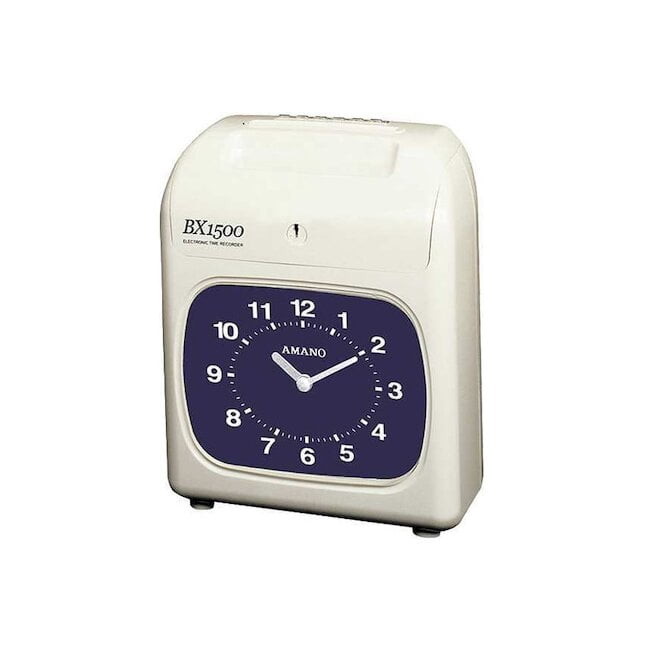 Time Recording Box Time Recorder,Electronic,Dot Matrix BX-1500 - Walmart.com