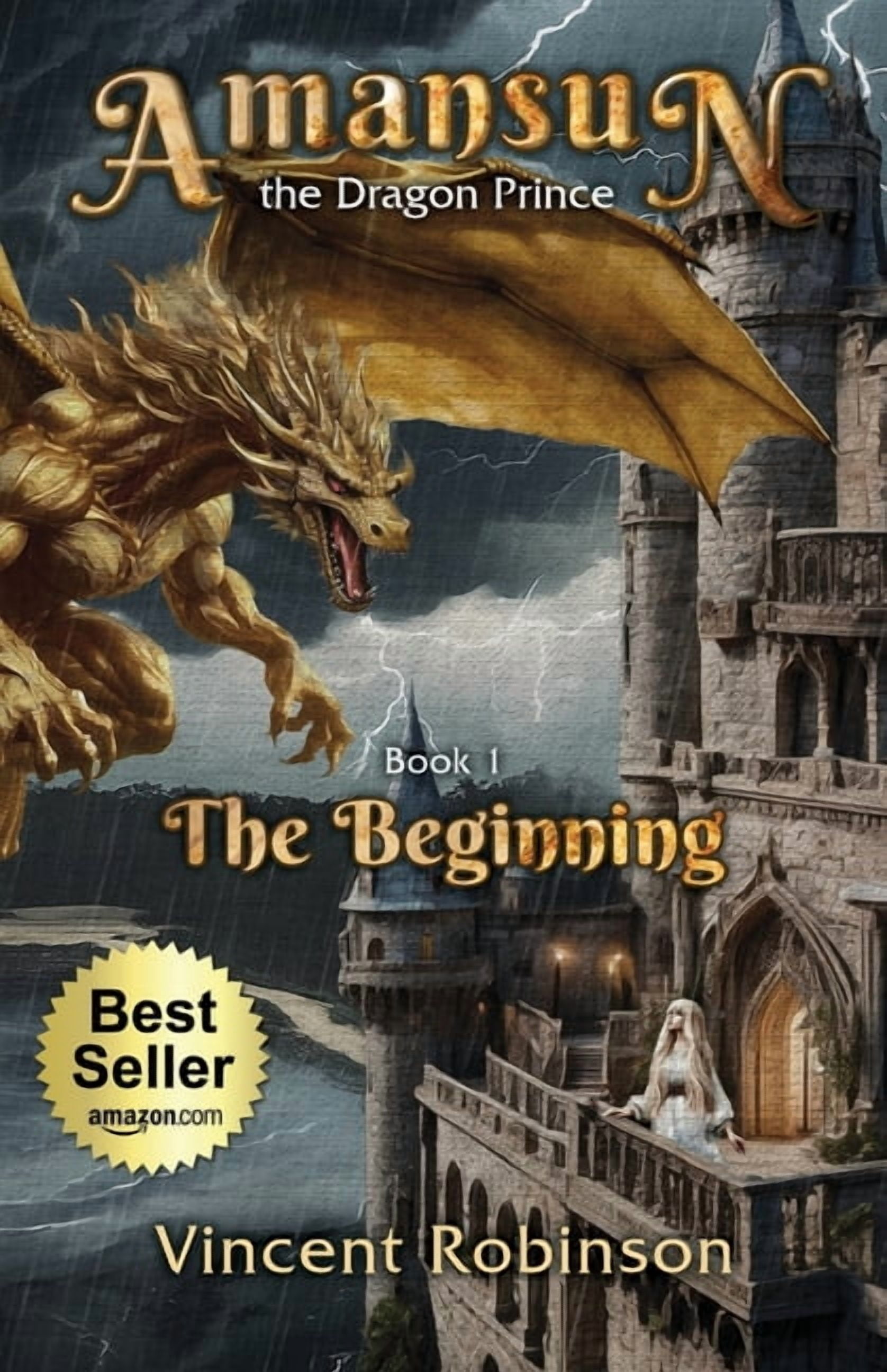 Amansun the Dragon Prince Amansun the Dragon Prince: Book 1 The Beginning, Book 1, (Paperback)