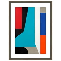 Amanti Art A Colorful Existence IV Wood Framed Wall Art Print