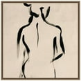 thumbnail image 1 of Amanti Art Abstracted Female Figure IV Framed Canvas Wall Art Print, 1 of 1