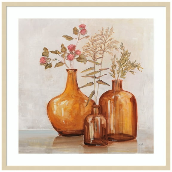 Amanti Art Amber Autumn Wood Framed Wall Art Print