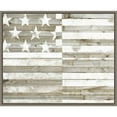 thumbnail image 1 of Amanti Art American Flag (Rustic) by Studio W Framed Canvas Art, 1 of 5