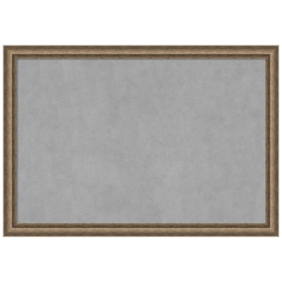 Amanti Art Angled Bronze Framed Magnetic Board 39 x 27 in.