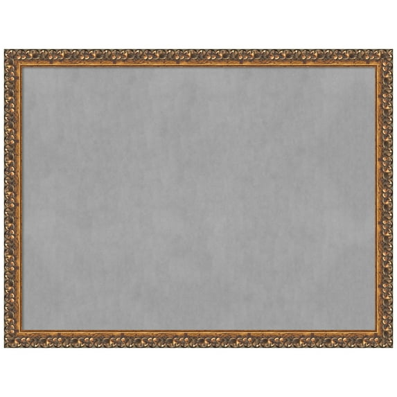 Amanti Art Antique Bronze Framed Magnetic Board 26 x 20 in.
