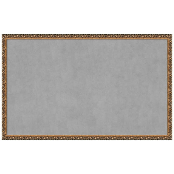Amanti Art Antique Bronze Framed Magnetic Board 42 x 26 in.
