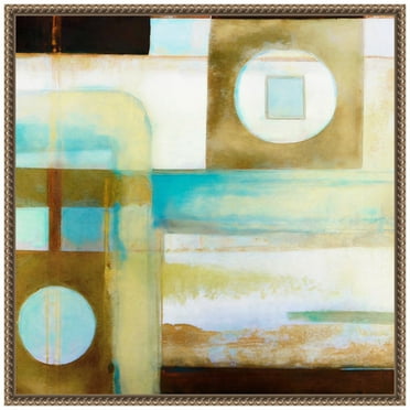 Amanti Art Artistic Mechanism II Framed Canvas Wall Art Print