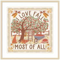 Amanti Art Autumn Days II Wood Framed Wall Art Print