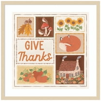 Amanti Art Autumn Days VIII Wood Framed Wall Art Print