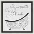 thumbnail image 1 of Amanti Art Bath Time I Framed Canvas Wall Art Print, 1 of 10
