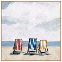 Amanti Art Beach Trip II Framed Canvas Wall Art Print