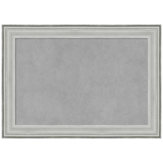 Amanti Art Bel Volto Silver Framed Magnetic Board 21 x 15 in.