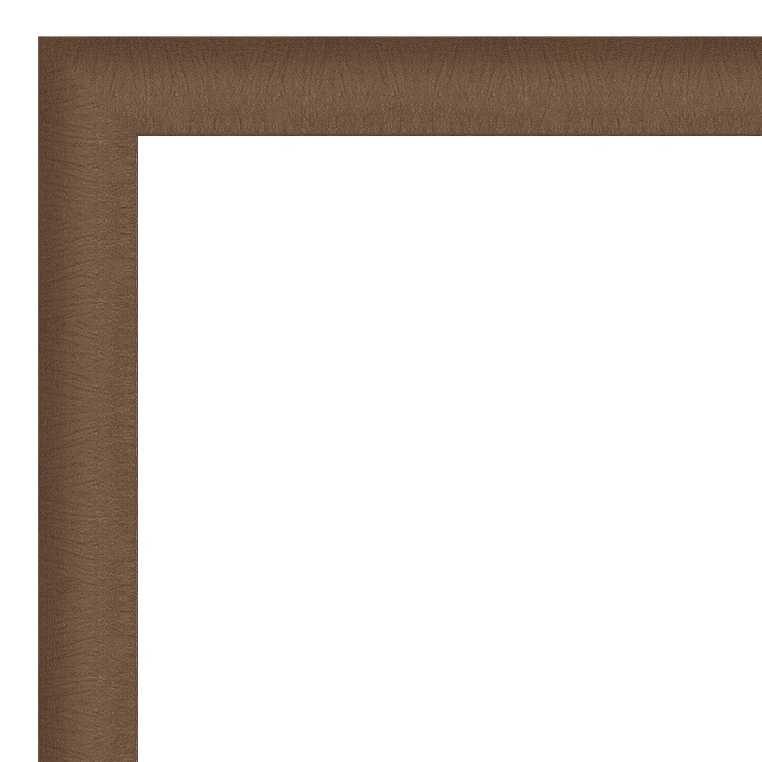 Elegant Brushed Bronze Rectangular Vanity Wall Mirror 21" x 27"