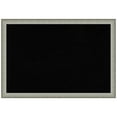 thumbnail image 1 of Amanti Art Black Cork Board Framed Elegant Brushed Pewter Narrow Bulletin Board 39 in. x 27 in., 1 of 8