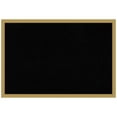 thumbnail image 1 of Amanti Art Black Cork Board Framed Grace Brushed Gold Narrow Bulletin Board 38 in. x 26 in., 1 of 8