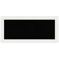 thumbnail image 1 of Amanti Art Black Cork Board Framed Vanity White Narrow Bulletin Board 33 in. x 15 in., 1 of 7