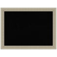 thumbnail image 1 of Amanti Art Black Cork Board Wood Framed Mezzo Silver Bulletin Board 32 in. x 24 in., 1 of 7