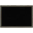 thumbnail image 1 of Amanti Art Black Cork Board Wood Framed Svelte Clay Grey Bulletin Board 25 in. x 17 in., 1 of 7
