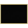 thumbnail image 1 of Amanti Art Black Cork Board Wood Framed Svelte Polished Gold Bulletin Board 29 in. x 21 in., 1 of 7