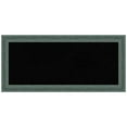 thumbnail image 1 of Amanti Art Black Cork Board Wood Framed Upcycled Teal Grey Bulletin Board 33 in. x 15 in., 1 of 7
