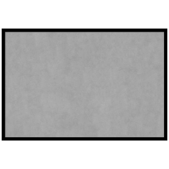 Amanti Art Black Gallery Deep Framed Magnetic Board 37 x 25 in.