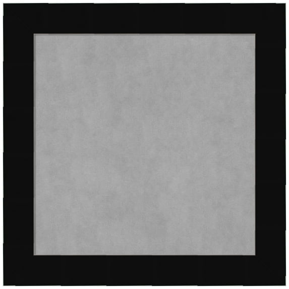 Amanti Art Black Museum Framed Magnetic Board 15 x 15 in.