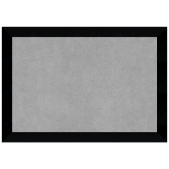 Amanti Art Black Museum Framed Magnetic Board 27 x 19 in.