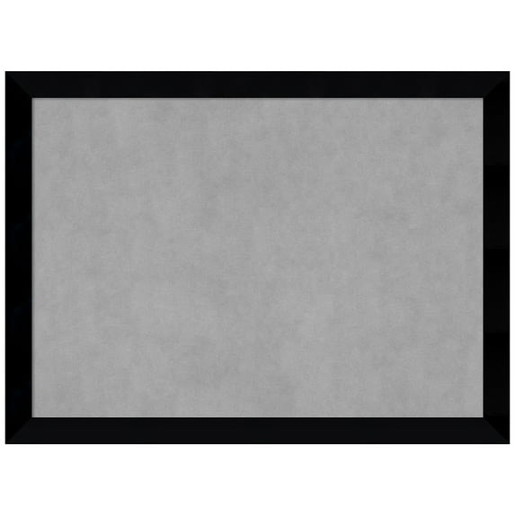 Amanti Art Black Museum Framed Magnetic Board 31 x 23 in.