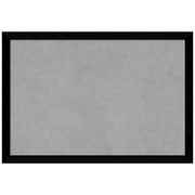 Amanti Art Black Museum Framed Magnetic Board 39 x 27 in.