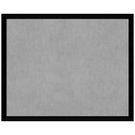 Amanti Art Black Museum Framed Magnetic Board 43 x 35 in.