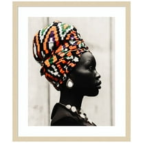 Amanti Art Black is Style Wood Framed Wall Art Print