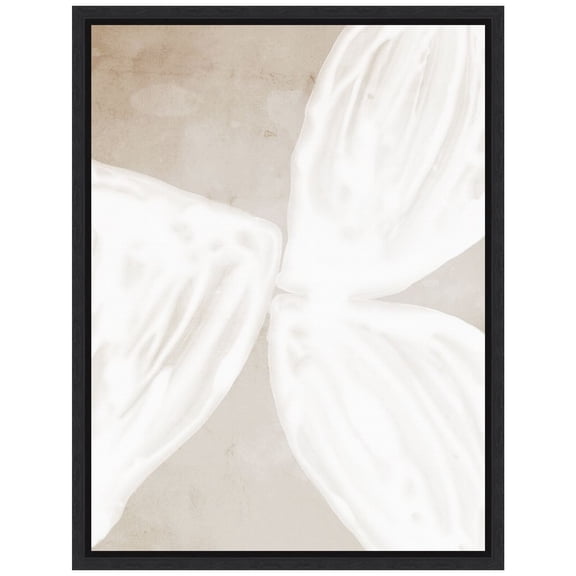 Amanti Art Blanc Spaces I Framed Canvas Wall Art Print