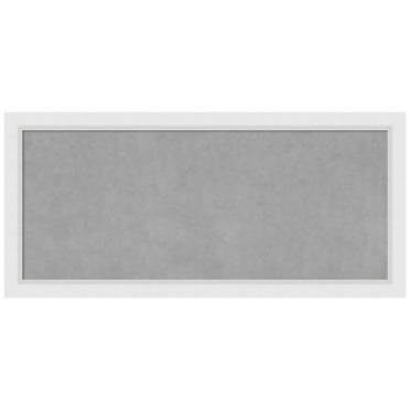 Amanti Art Blanco White Framed Magnetic Board 52 x 24 in.